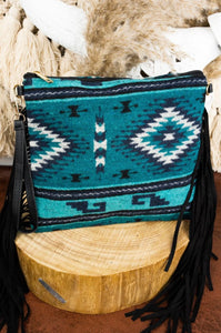 Alamosa Saddle blanket Fringe Crossbody