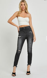 Jentry Risen Jeans- Vintage Black