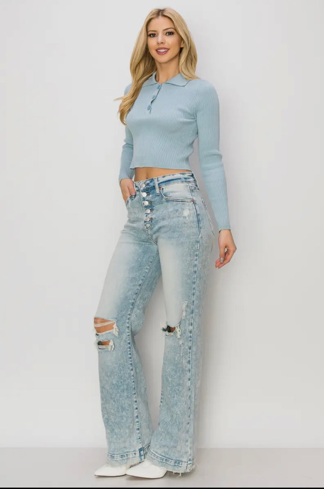 Brittany 90’s Artemis Vintage Wide leg Jeans