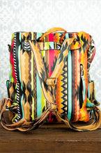 Load image into Gallery viewer, Desert Dusk Faux Leather Backpack
