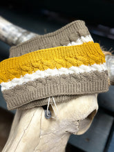 Load image into Gallery viewer, Winter Marches On- Cable Fleece Headband
