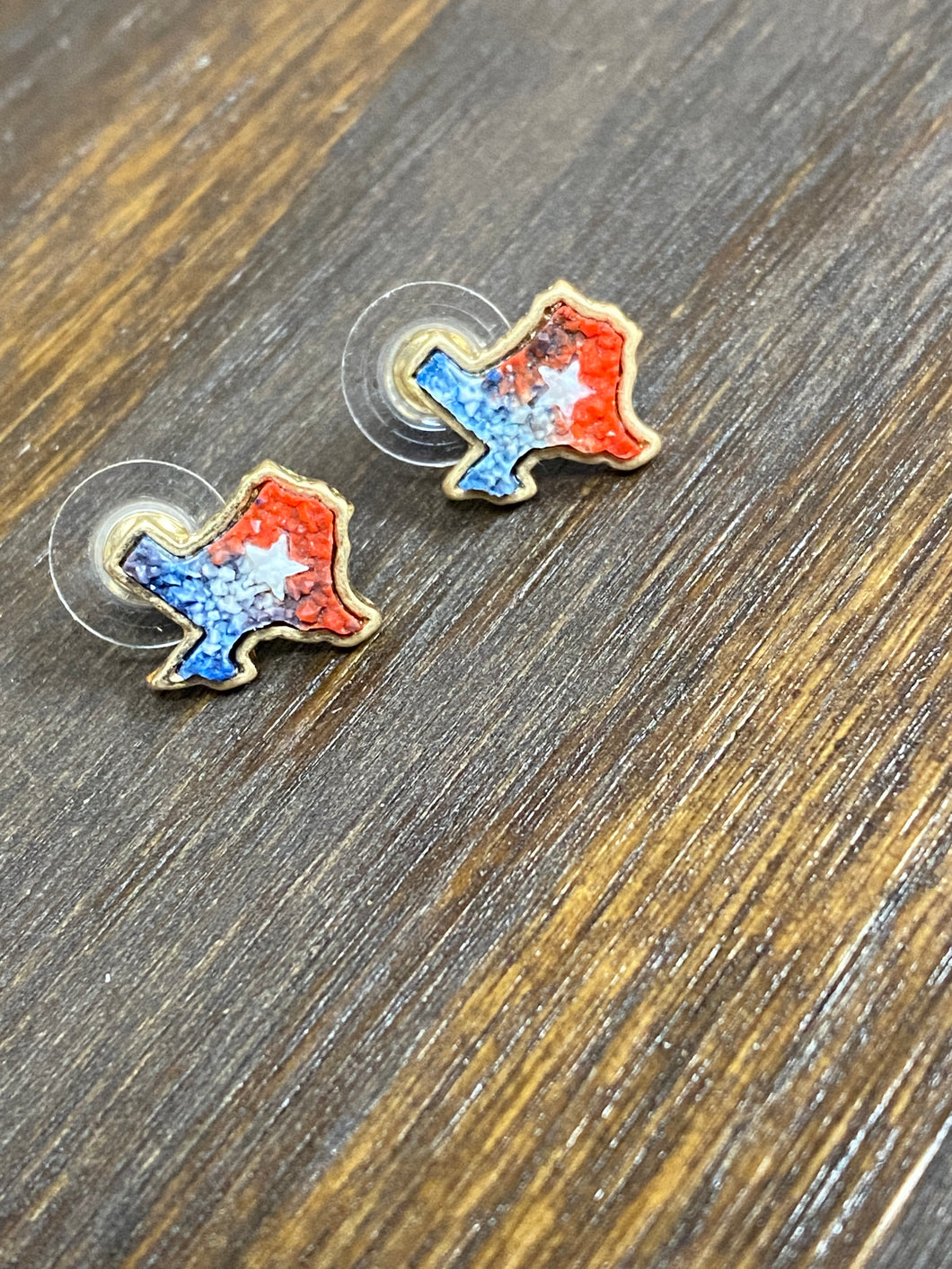 God Bless Texas earrings