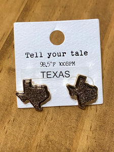 Bronze Glitter Texas stud