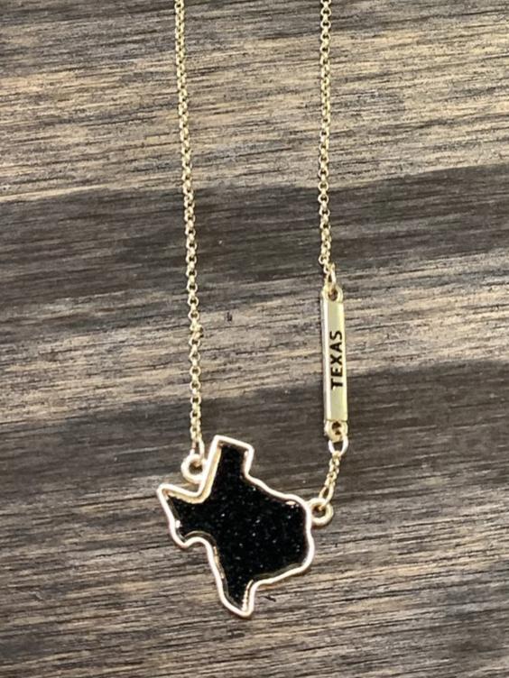 Black Texas Necklace